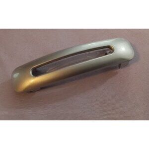 Vintage Silver-Tone Metal Hair Clip Barrette For Women